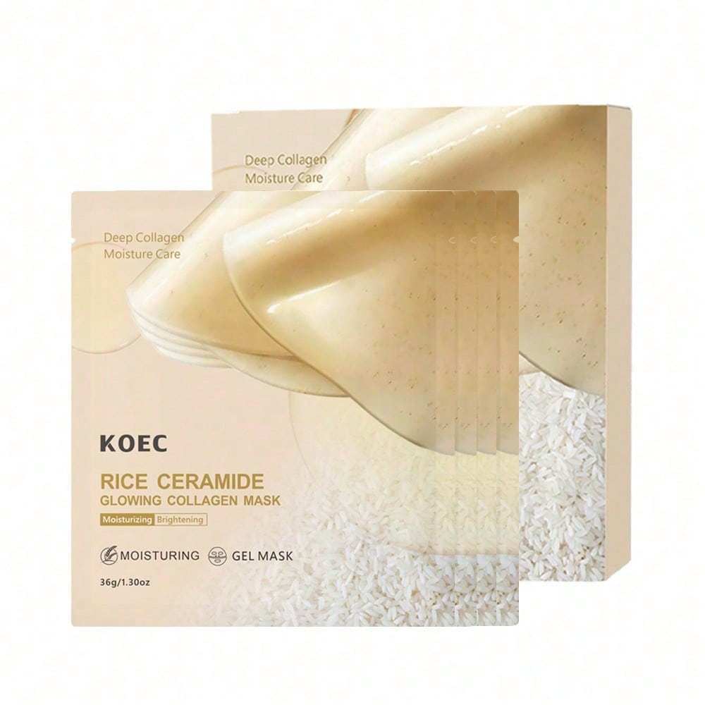 Rice 70 Glow Collagen Mask Ove - đánh giá và giá Luxury Skincare Gifts