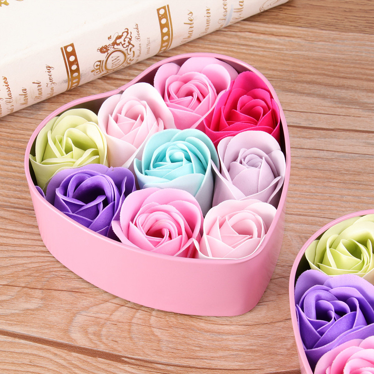 Rose Soap Flower Soap Set in E - đánh giá và giá Luxury Skincare Gifts