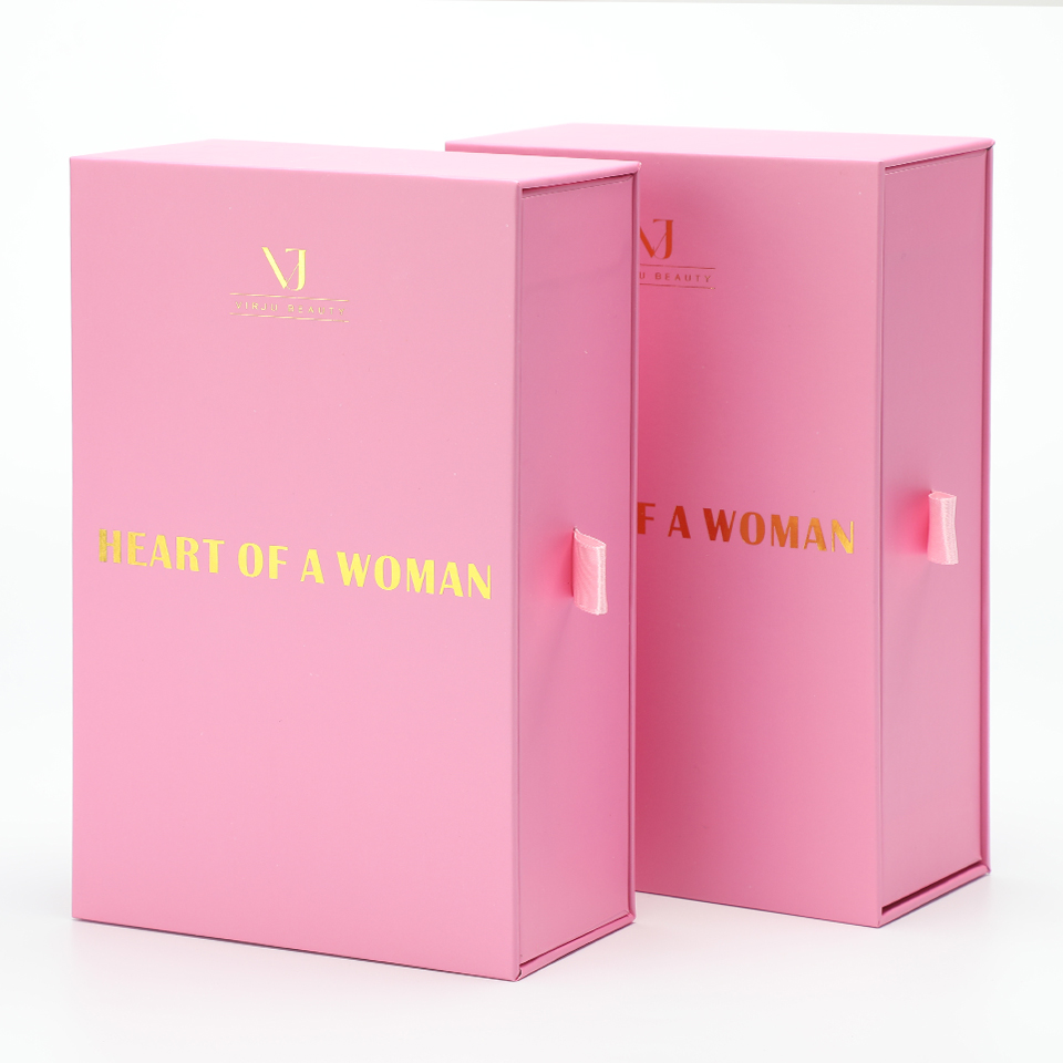Custom Luxury Pink With Paper  - đánh giá và giá Luxury Skincare Gifts