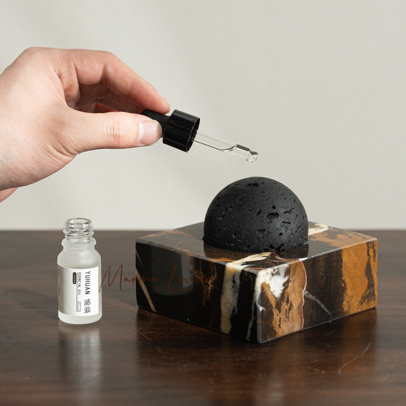 Black Lava Rock Stone Diffuser - đánh giá và giá Luxury Skincare Oil