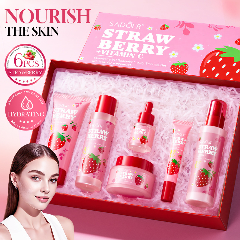 Strawberry VC Brightening Luxu - đánh giá và giá Luxury Skincare Gifts