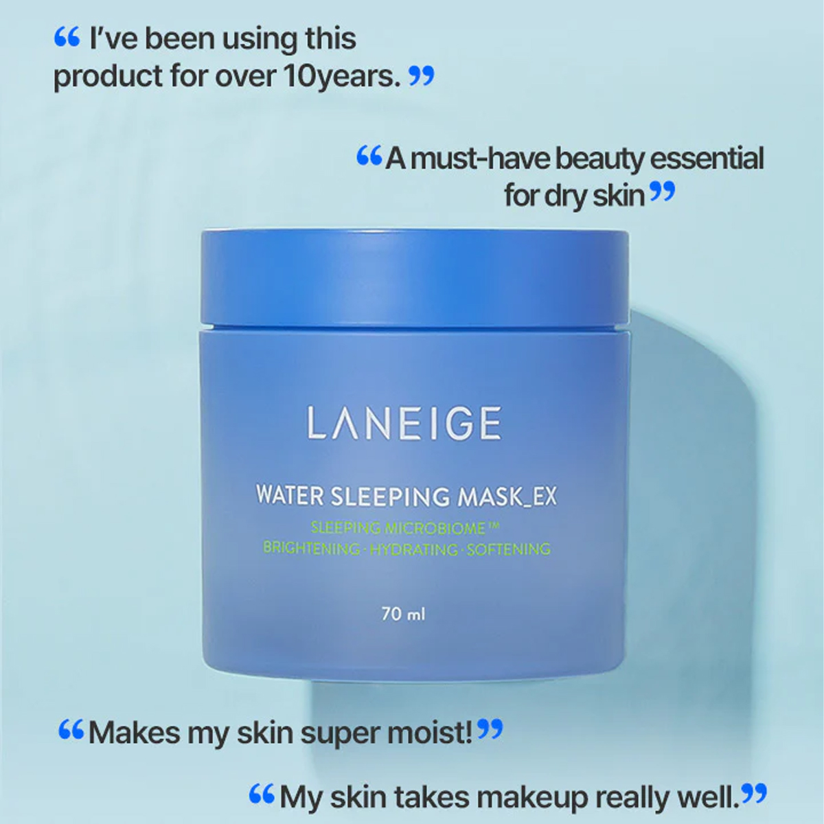 LANEIGE Water Sleeping Mask 70 - đánh giá và giá Luxury Skincare In Korea