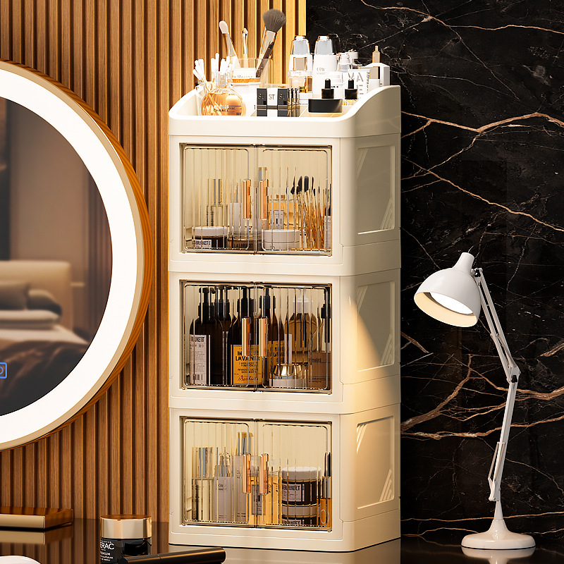 Layered Makeup Storage Cabinet - đánh giá và giá Luxury Skincare Gifts