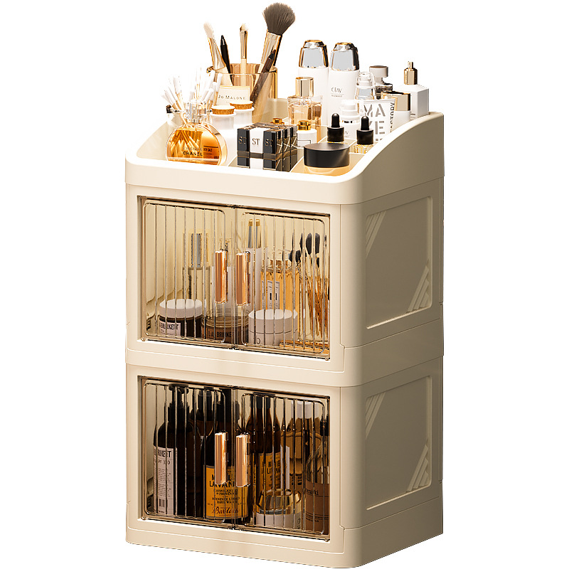 Layered Makeup Storage Cabinet - đánh giá và giá Luxury Skincare Gifts